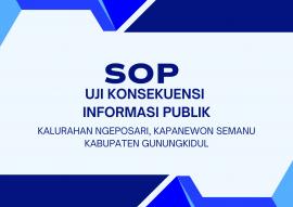 SOP Uji Konsekuensi Informasi Publik